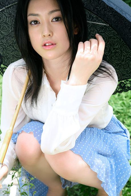 Divine asian chick steams and seduces in her red silky dress