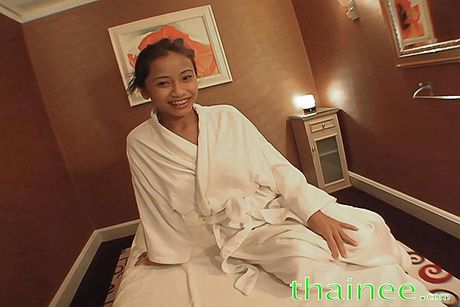 Thainee gets oiled in all the right places