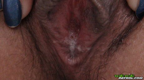 Asian teen Pim gets her pussy licked and dicked by a hung stud